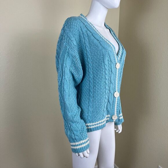 Taylor Swift Preppy Oversized Taylor's Version 1989 Cardigan Sweater Size XS/S - Picture 12 of 17